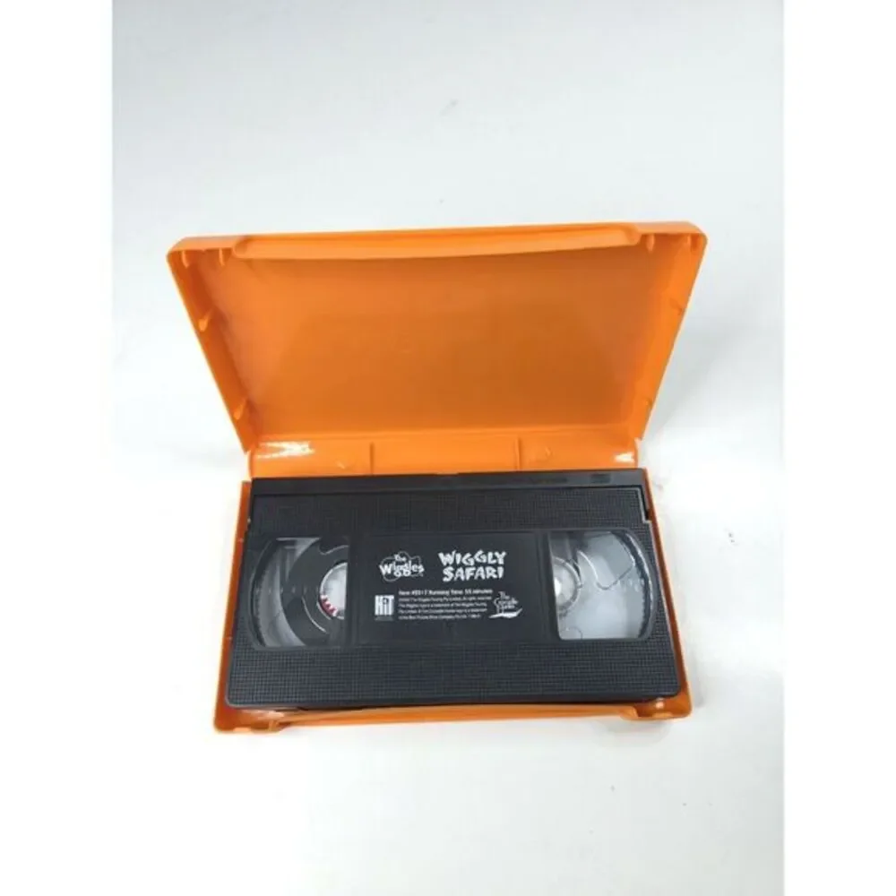 The Wiggles - Wiggly Safari VHS 2002 With Steve Irwin The Crocodile Hunter‎ Film